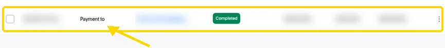 PayPal Activity entry 'Payment to Market Liberator' highlighted